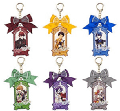 GoodSmile Moment Olympia's Dinner Collection Ribbon Acrylic Pendant