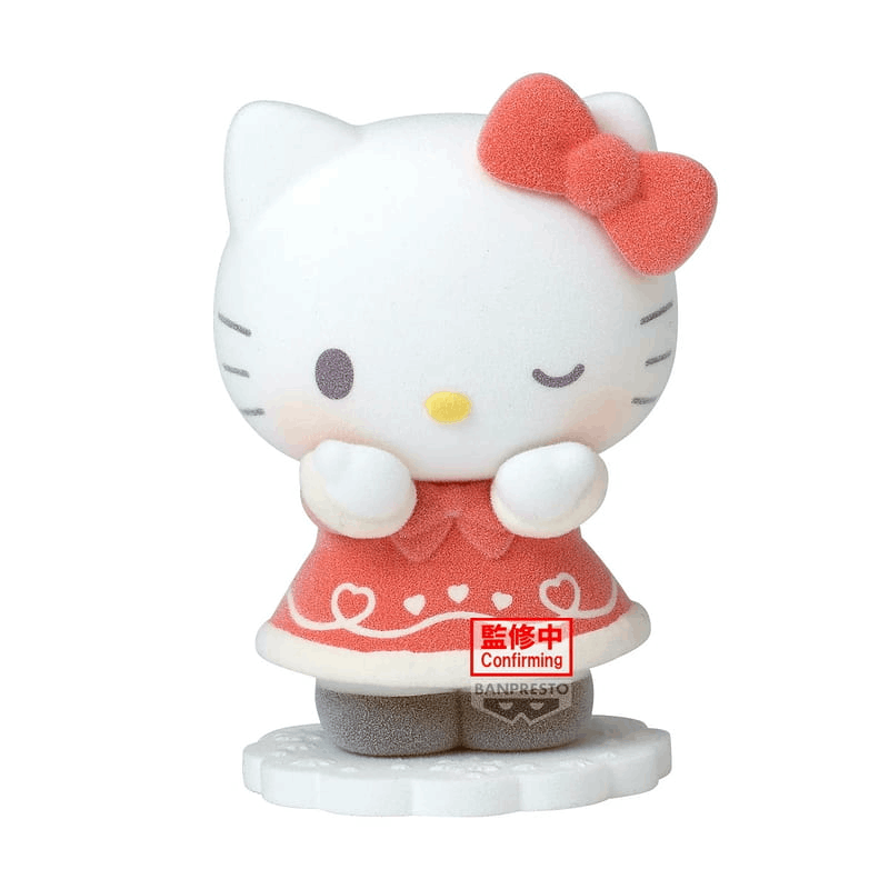 Banpresto SANRIO CHARACTERS FLUFFY PUFFY SANTA VER.~HELLO KITTY POCHACCO~(A:HELLO KITTY)