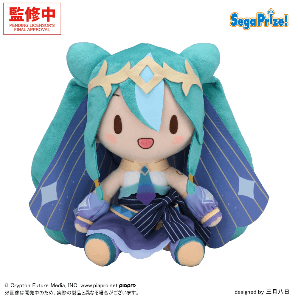 Sega fuwa petit "Hatsune Miku Series" M Plush "Hatsune Miku" -Cosmic-
