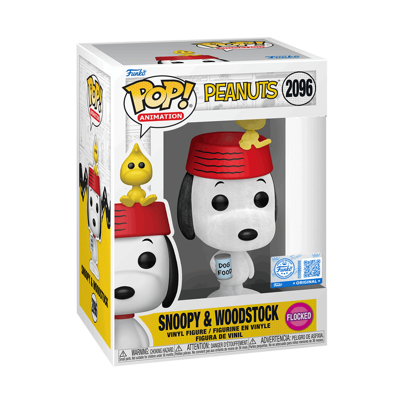 FUNKO - Pop! Snoopy & Woodstock (Flocked)