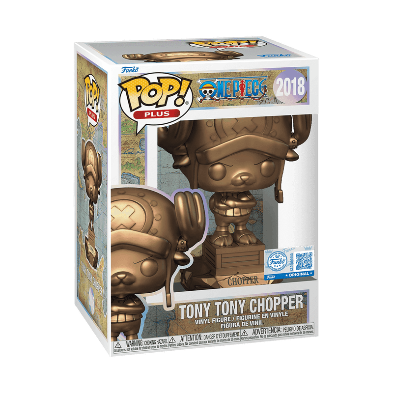 FUNKO - Pop! Plus Chopper Statue (Bronze) with Pop! Protector