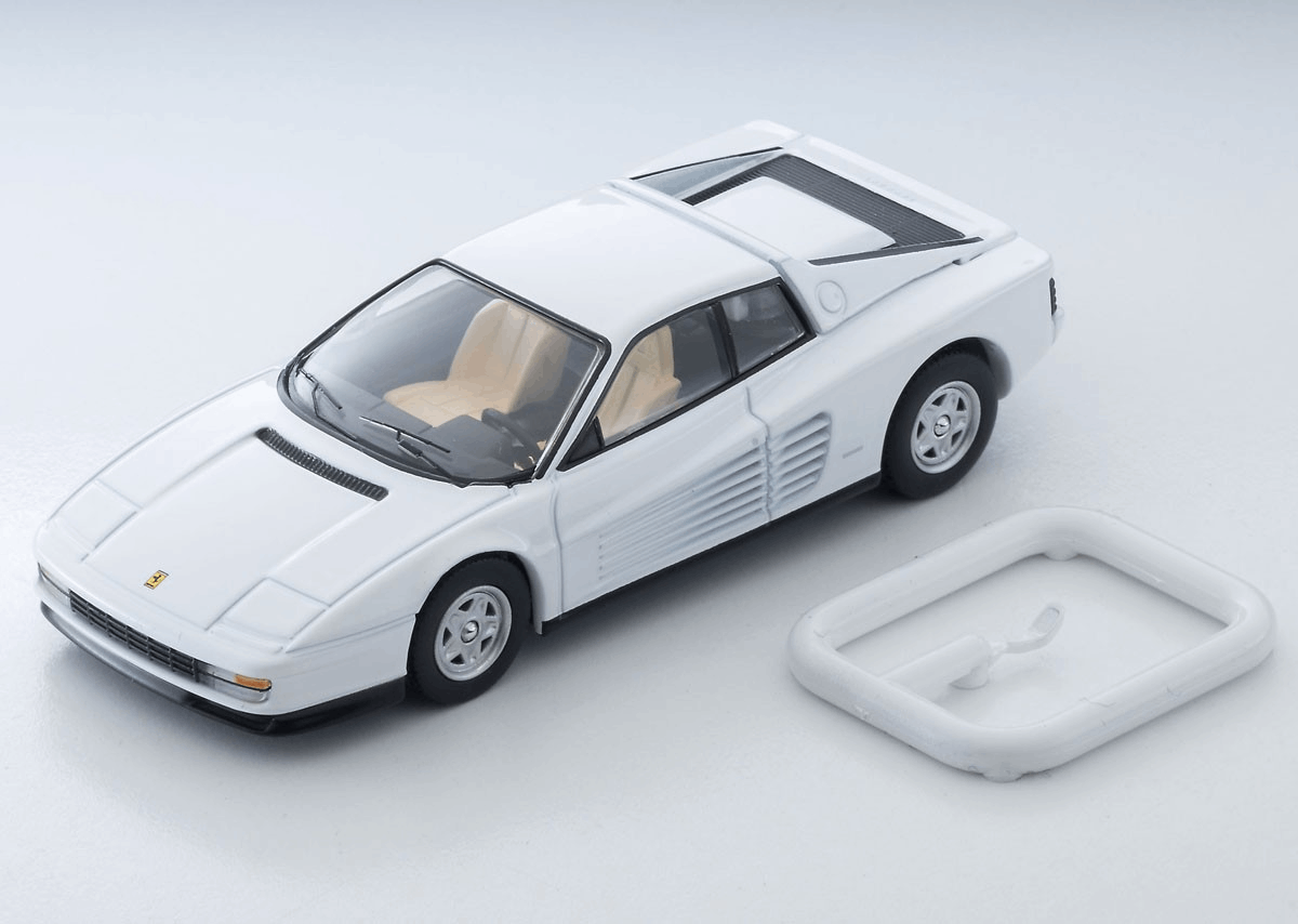Takara Tomy LV-N Ferrari Testarossa Early Model (White)