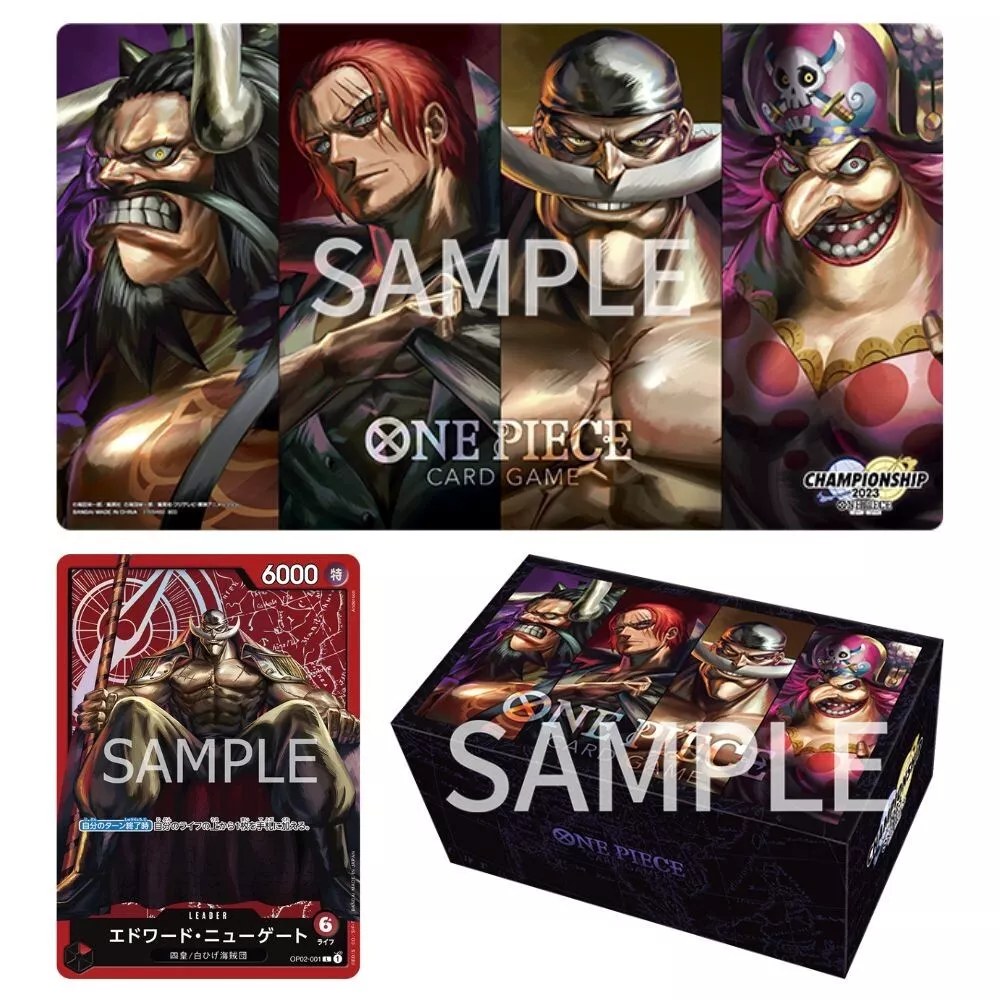 OPTCG One Piece Card Game Tournament Set 2023 (Old 4 Emperor)