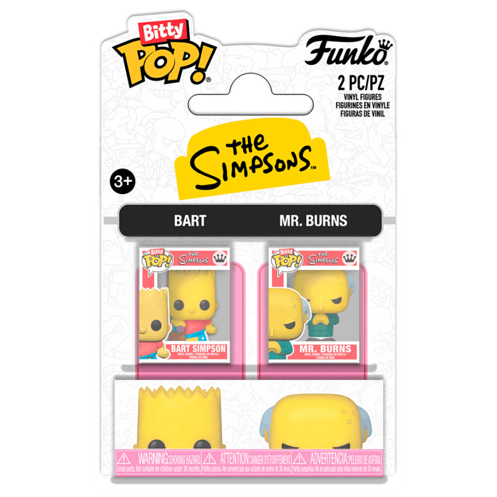 Funko Bitty POP 2pk: Simpsons- B & Mr. B