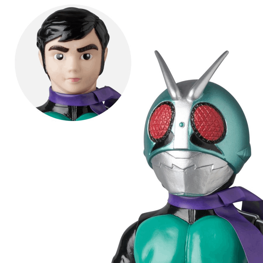 Medicom Toys SOFUBI Toei Retro Sofuvi Collection Shocker Rider No.5
