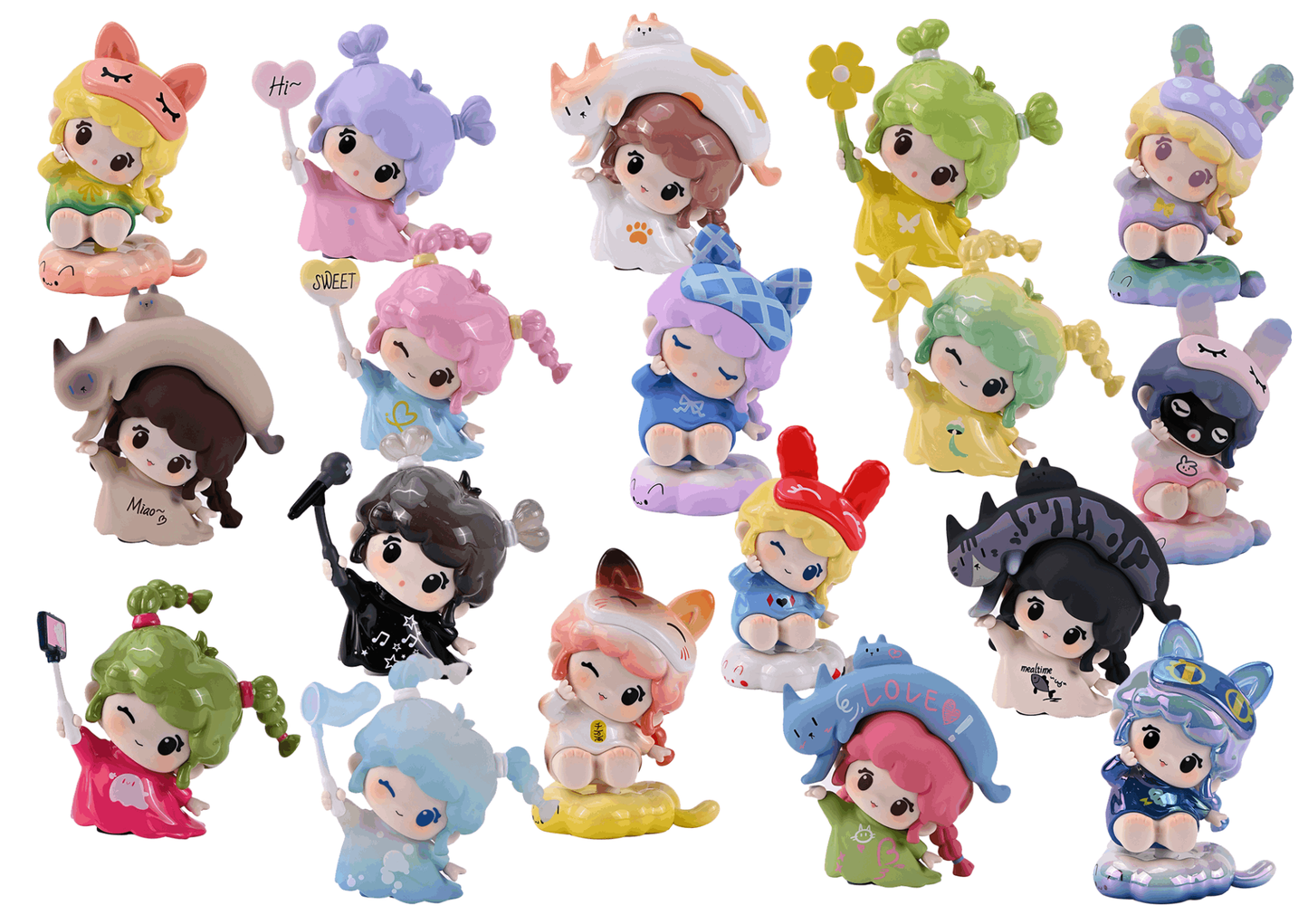 Shenzhen Mabell Animation Development Sweeties Sweet Day Series 1BOX10