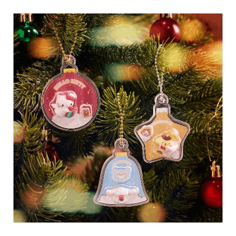 Bandai Candy Toy SANRIO CHARACTERS BOX FIGURE SHOKUGAN BOX W/O GUM( ORNAMENT CHARM )