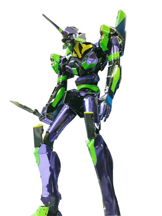 Plex Metallic Nano Plate Kit Evangelion Unit 01