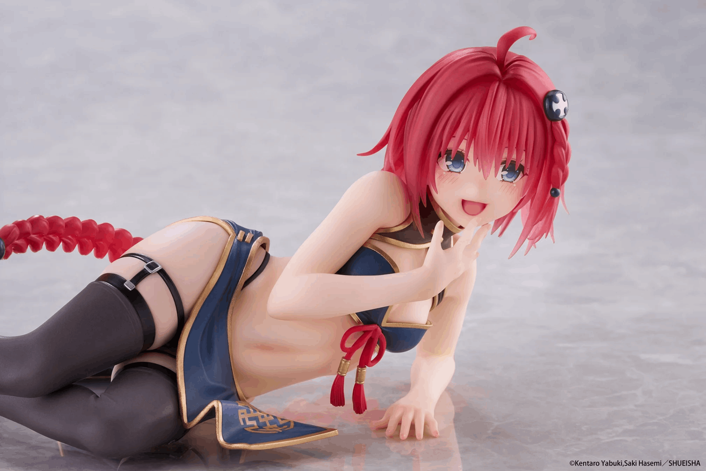 Taito To Love-Ru Darkness Desktop Cute Figure Kurosaki Mea Cheongsam Ver.