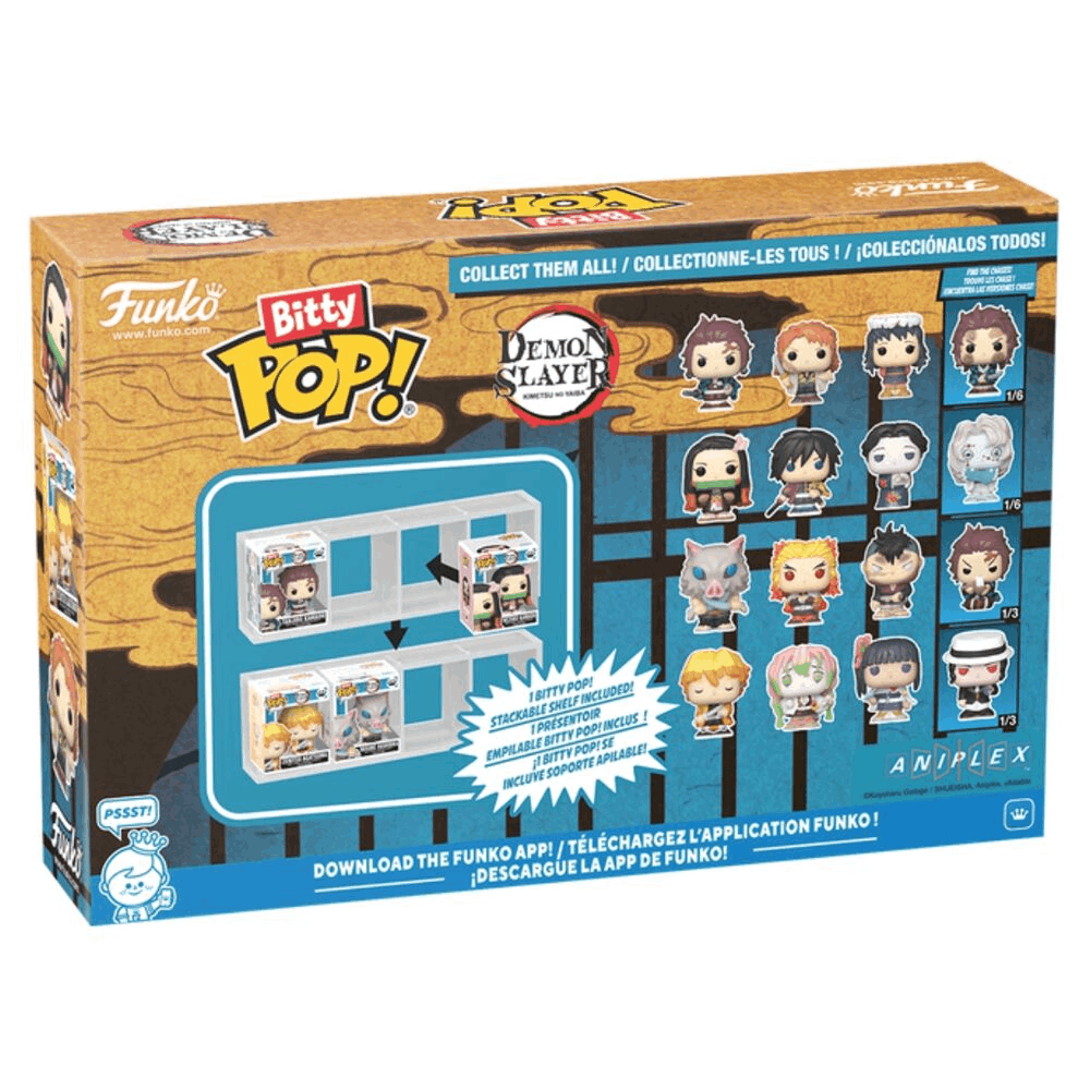 Funko Bitty POP: Demon Slayer- Zenitsu 4pk