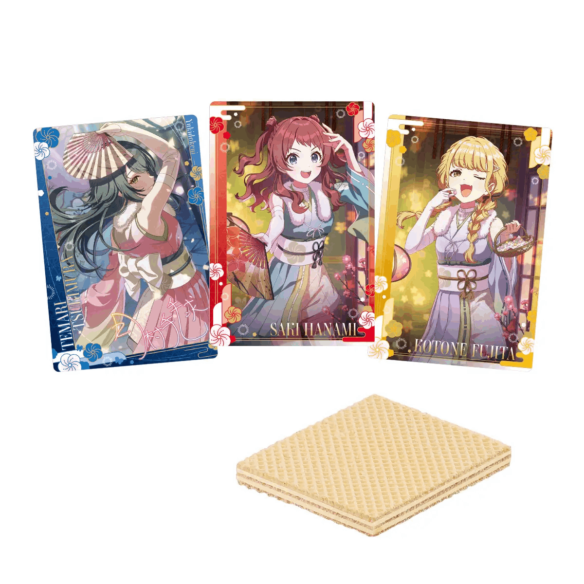 Bandai Candy Toy THE GAKUEN IDOLM@STER WAFER 4