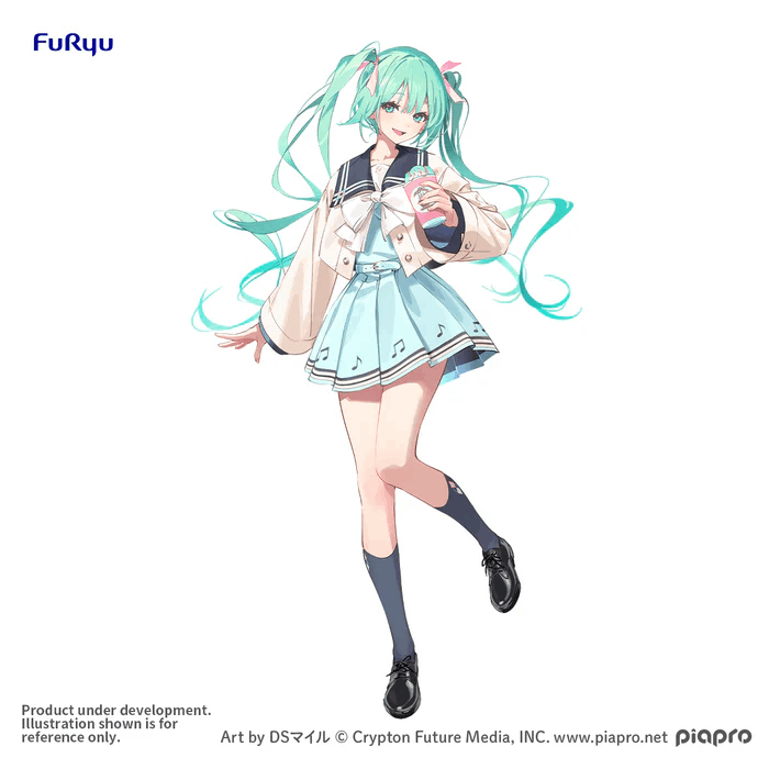 Furyu Hatsune Miku Sweet School Life Figure -Pure ver.-