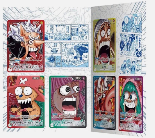 Bandai -Carddass ONE PIECE Card Game BASE SHOP Limited Card Collection vol.1