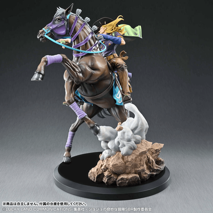 Medicos Entertainment Chozo Art Collection Anime "Steel Ball Run JoJo's Bizarre Adventure" Gyro Zeppeli & Valkyrie