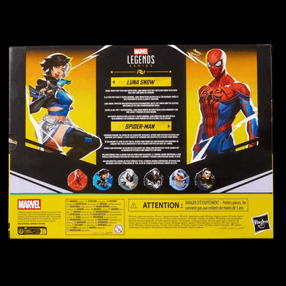 Hasbro Marvel Legends Series Marvel Rivals Spider-Man & Luna Snow 2 Pack