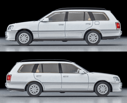 Takara Tomy LV-N378a Toyota Crown Estate Royal Saloon (White/Silver)