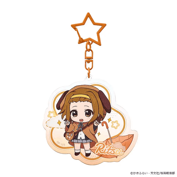 GoodSmile Moment K-ON! Fluffy Rain Series Collectible Acrylic Keychain Box