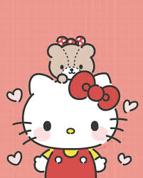 Bandai Capsule Toy HELLO KITTY SCHOOL GIRL SWING