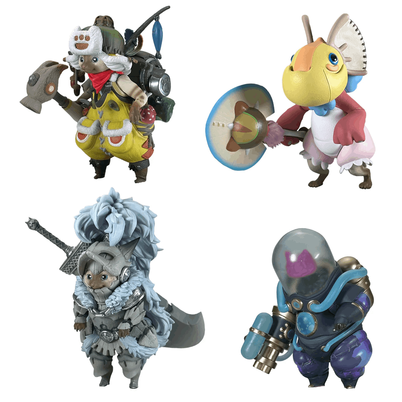 Capcom Figure Builder Monster  Hunter Standard Model Plus Palico  Collection Vol. 1