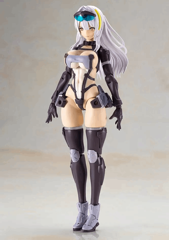 Kotobukiya FRONT MISSION ZENITH GIRL Gray Ver. Non Scale Plastic Model Kit