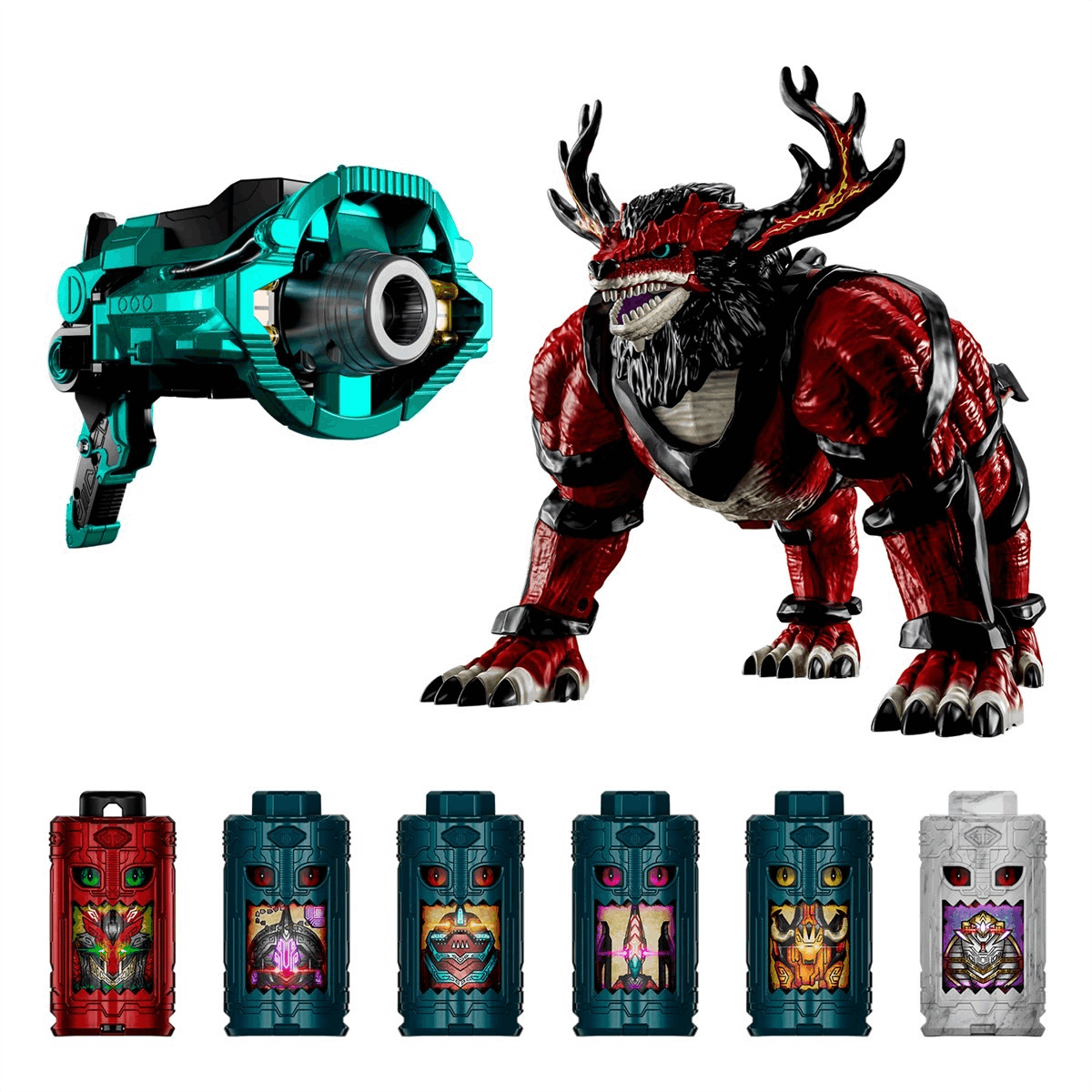 Bandai KAKUZYU ENKAKU & OMEGAHORN EGORGEAR SET
