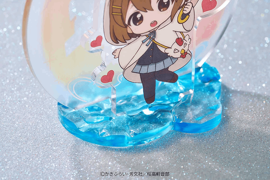 GoodSmile Moment K-ON! Fluffy Rain Series Acrylic Stand Yui Hirasawa