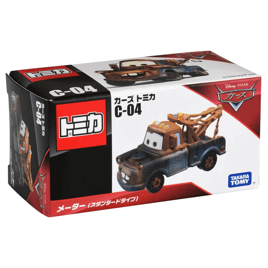Takara Tomy TOM-CAR Disney Cars Tomica C-04 Mater (Standard Type)