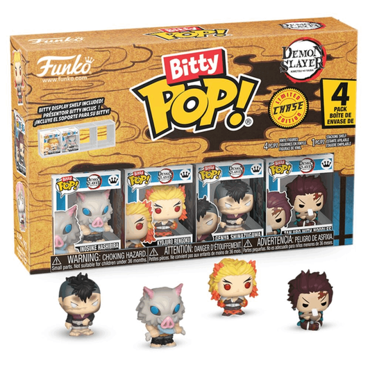 Funko Bitty POP: Demon Slayer- Inosuke 4pk