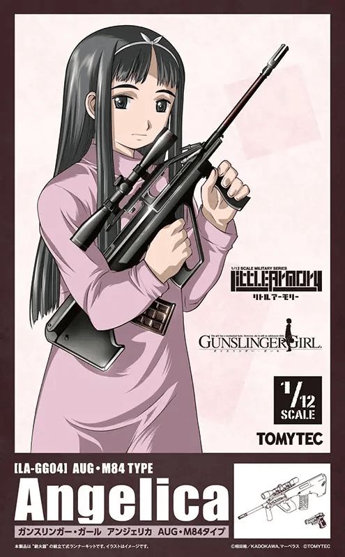 Takara Tomy 1/12 Little Armory [LA-GG04] GUNSLINGER GIRL Angelica AUG / M84 Type