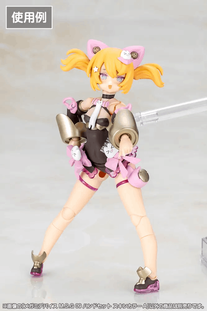 Kotobukiya Megami Device M.S.G 09 HAND SET SKIN COLOR A 1/1 Plastic Model Kit