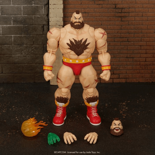 Jada Toys 1:12 Action Figure - Street Fighter II -  Zangie