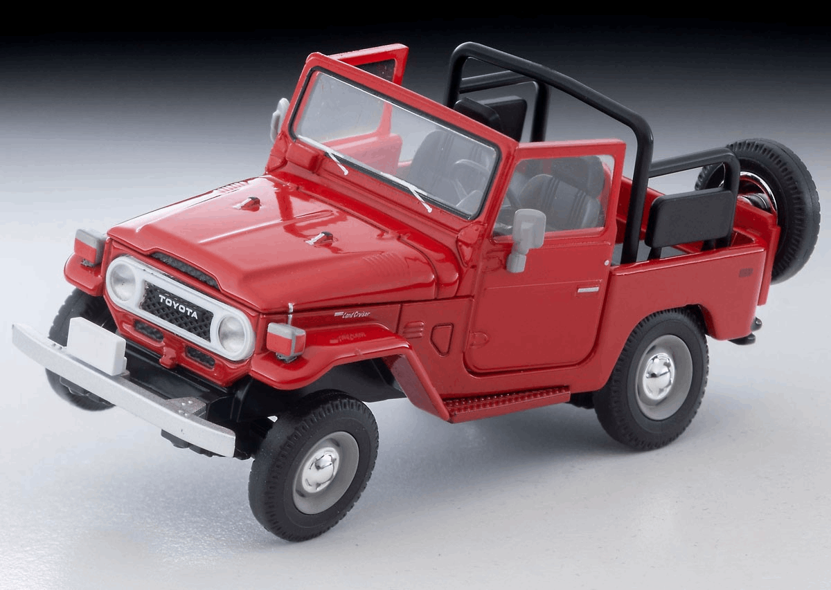 Takara Tomy LV-N382a Toyota Land Cruiser 40 Open Top US Spec (Red)