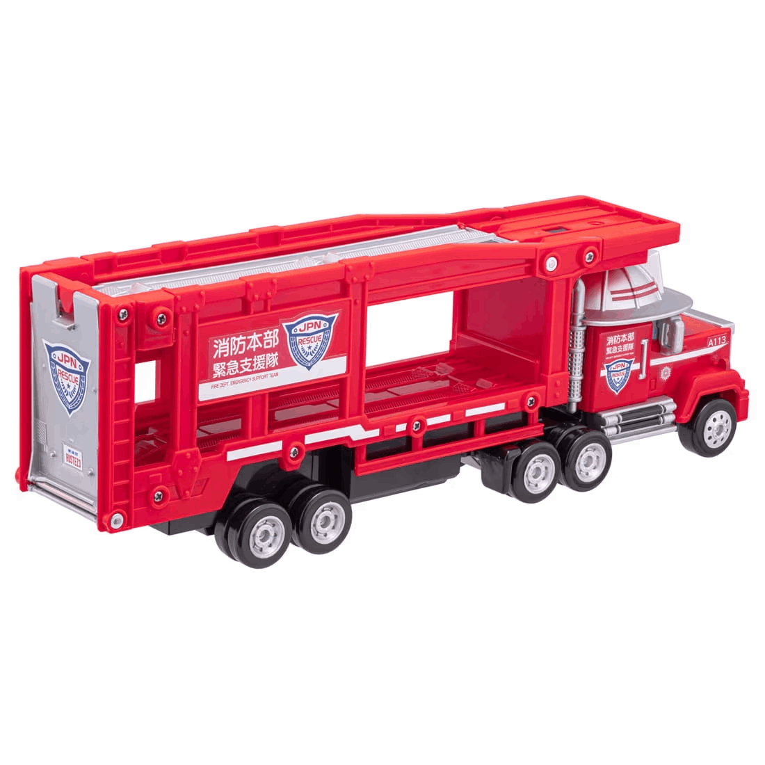 Takara Tomy TOM-CAR Disney Cars Tomica Carrier Car Mack JPN Rescue Ty 24