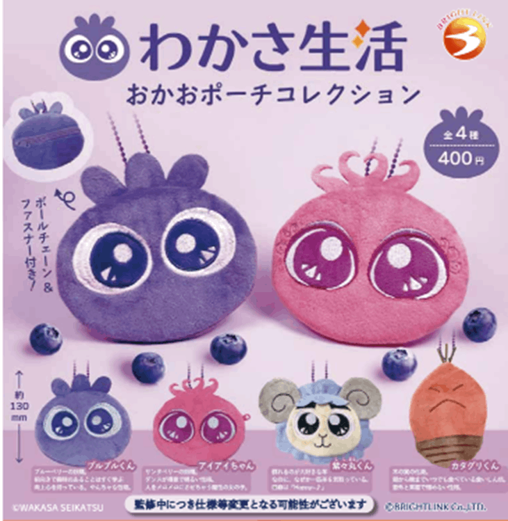 Brightlink Wakasa Life Face Pouch Collection