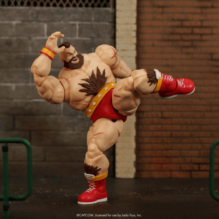 Jada Toys 1:12 Action Figure - Street Fighter II -  Zangie