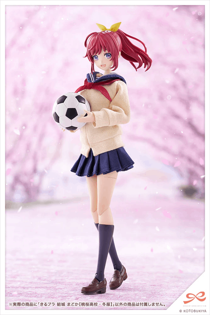 Kotobukiya SOUSAISHOJOTEIEN KIRU PLA Madoka Yuki TOUOU HIGH SCHOOL WINTER CLOTHES 1/10 Plastic Model Kit