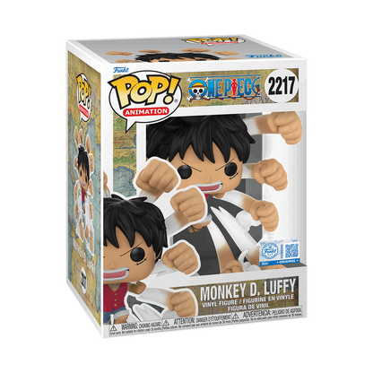 Funko [POP Premium][Japanese Anime] One Piece Luffy (Gum-Gum Machine Gun) [Special Edition]