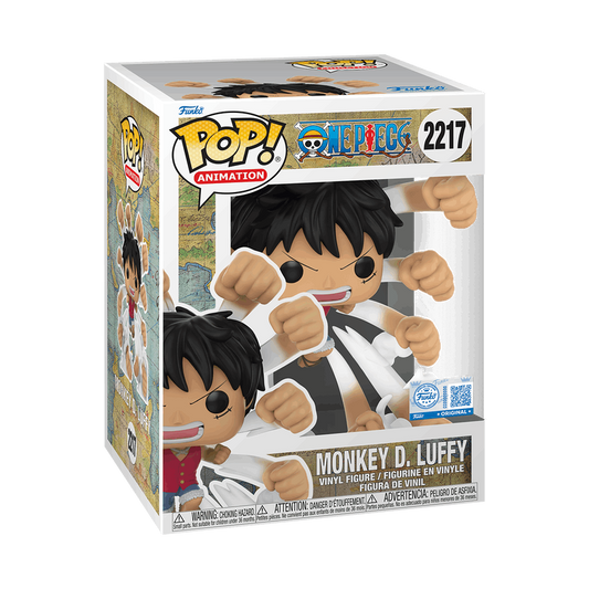 Funko [POP Premium][Japanese Anime] One Piece Luffy (Gum-Gum Machine Gun) [Special Edition]