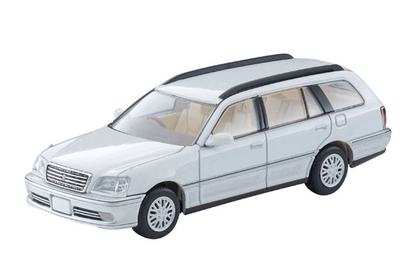 Takara Tomy LV-N378a Toyota Crown Estate Royal Saloon (White/Silver)