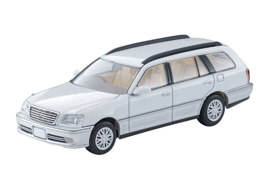 Takara Tomy LV-N378a Toyota Crown Estate Royal Saloon (White/Silver)