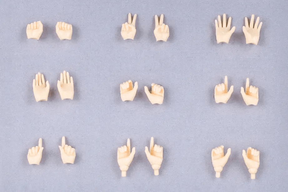 Kotobukiya Megami Device M.S.G 09 HAND SET SKIN COLOR A 1/1 Plastic Model Kit