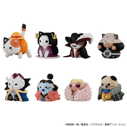 Megahouse MEGA CAT PROJECT ONE PIECE Nyan Piece Nyan！Luffy ＆ the Seven Warlords of the Sea（Repeat）