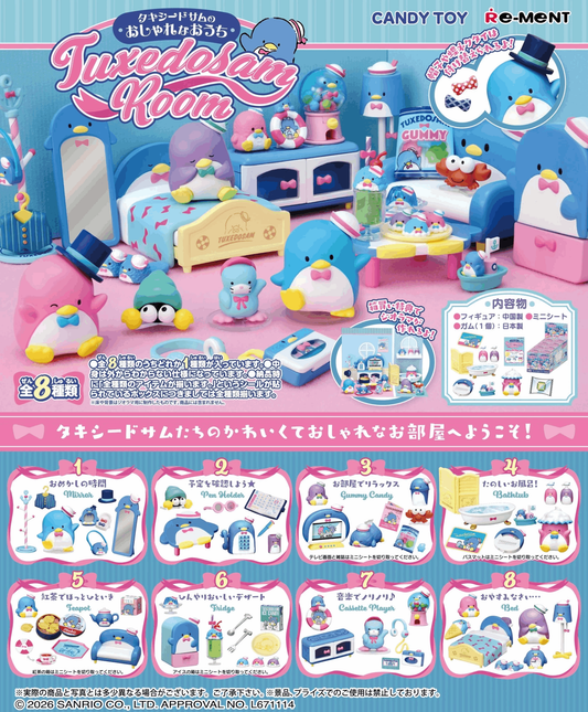 Re-ment TUXEDOSAM Room