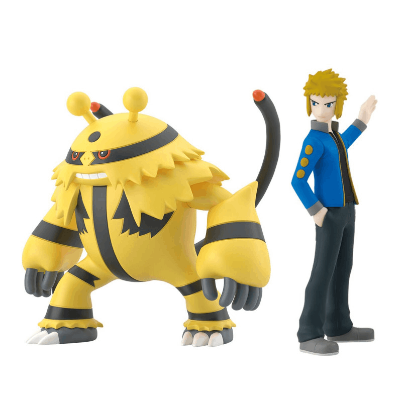 Premium Bandai Candy Toy POKÉMON SCALE WORLD SINNOH REGION VOLKNER & ELECTIVIRE W/O GUM