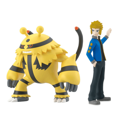 Premium Bandai Candy Toy POKÉMON SCALE WORLD SINNOH REGION VOLKNER & ELECTIVIRE W/O GUM
