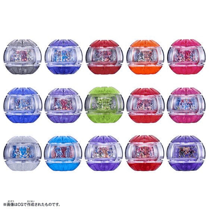 Bandai Kamen Rider (TENTATIVE)DX LEGEND RIDER CAPSEM RANDOM BOX TAG TEAM RIDER SPARKLY VER.02