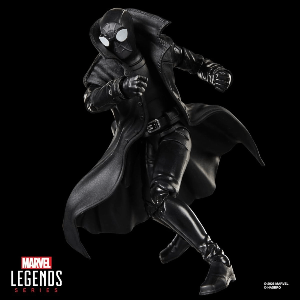 Hasbro Exclusive Marvel Legends Series Retro Cardback 6" Spider-Man Noir