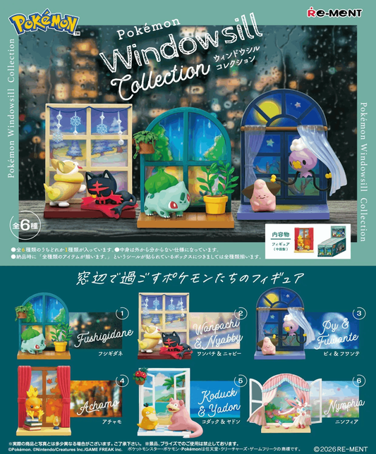 Re-ment POKEMON Windowsill Collection