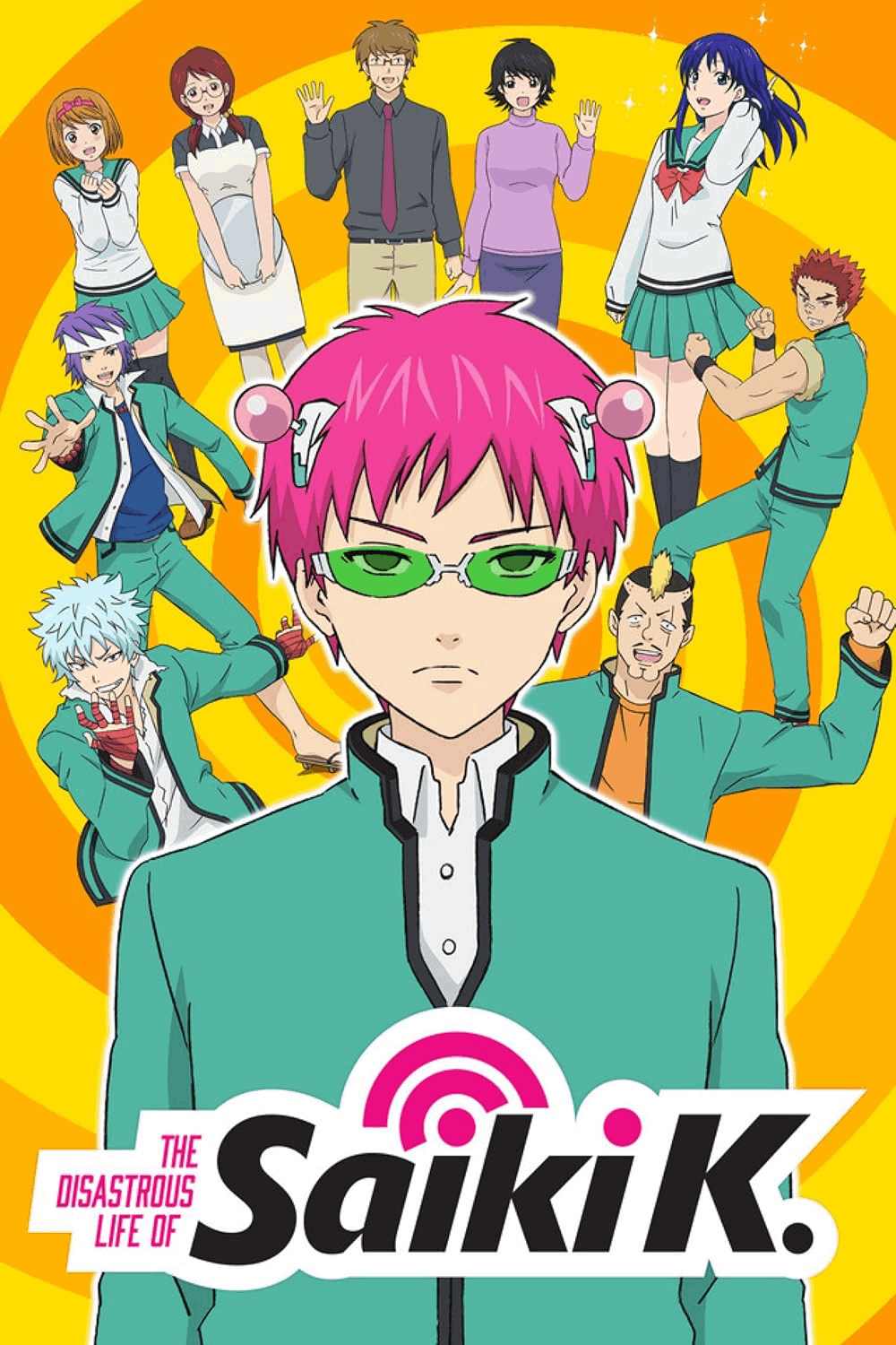 Bandai Capsule Toy The Disastrous Life of Saiki K. PERSONAL MARKER CHARM