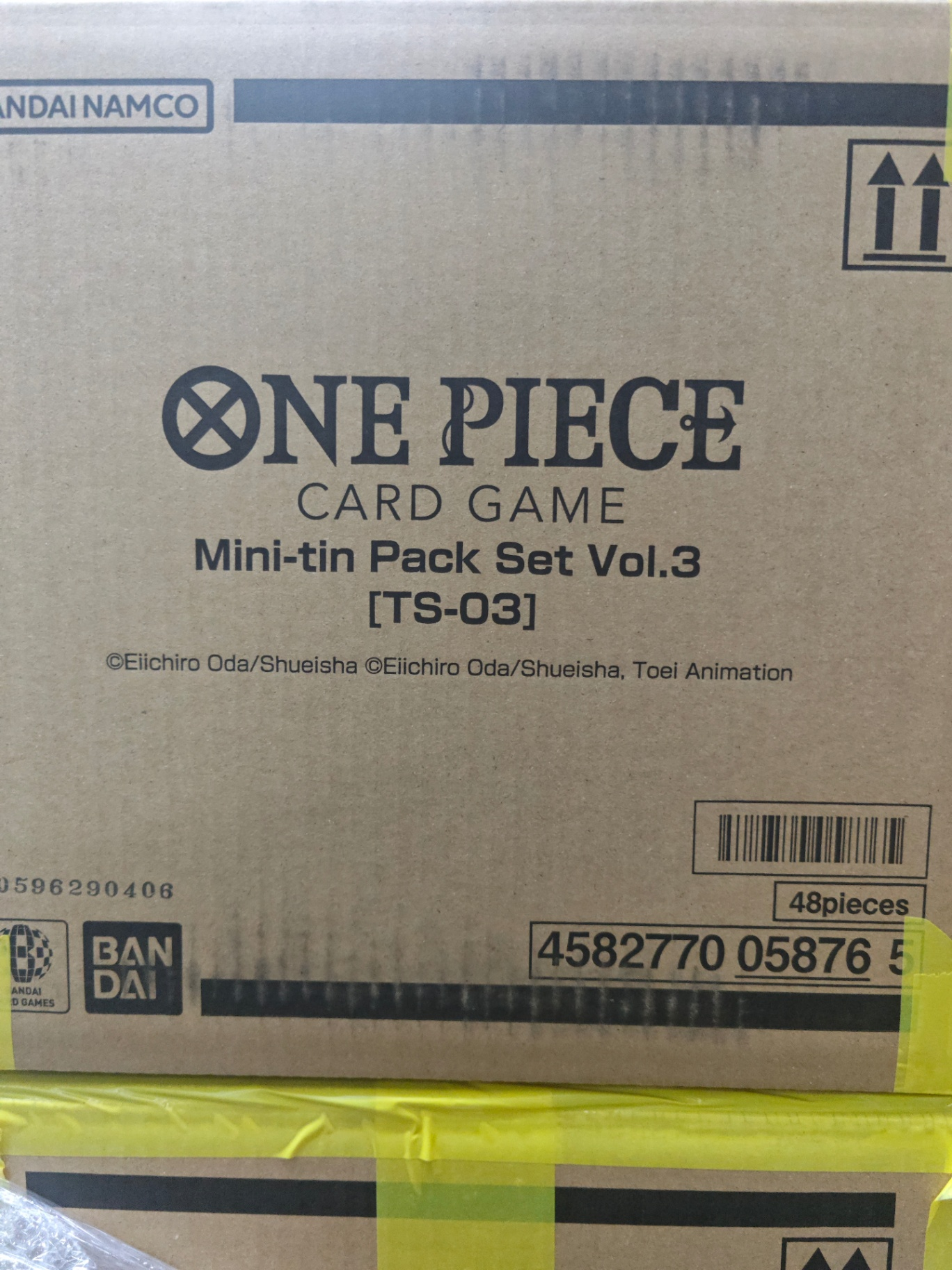 Bandai Carddass - ONE PIECE CARD GAME Mini-tin Pack Set Vol.3 [TS-03][JP]